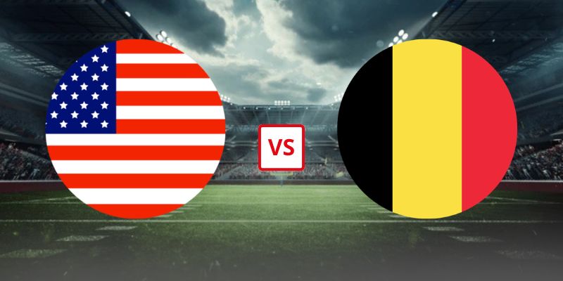Soi Kèo Mỹ Vs Bỉ 07h00 07/07/2026 - Vòng 1/8 World Cup 2026